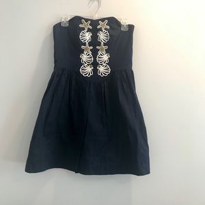 Lilly Pulitzer strapless seashell dresss